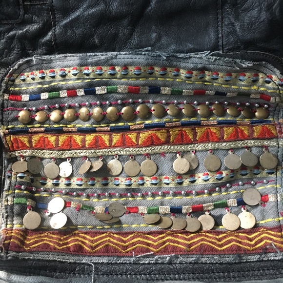 💫EMBELLISHED FREE PEOPLE BACKPACK 💫 - Picture 3 of 6